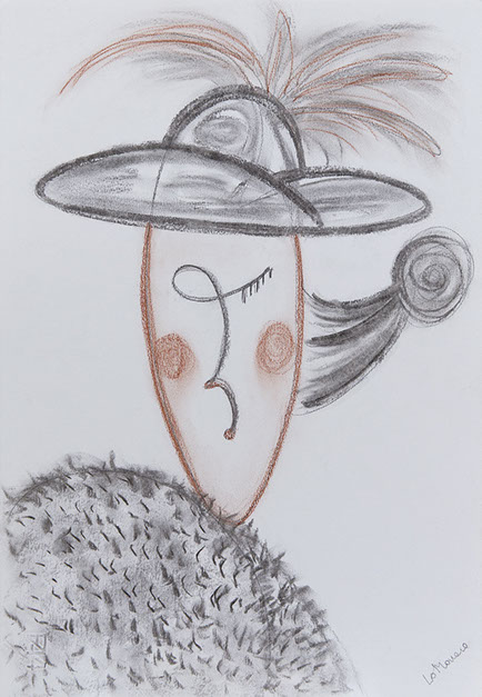 Letizia, lo, monaco, quadri, arte, disegno, acquarello, pennarelli, artista, siciliano, siciliana, donna, palermo, nuccio, mula, critica