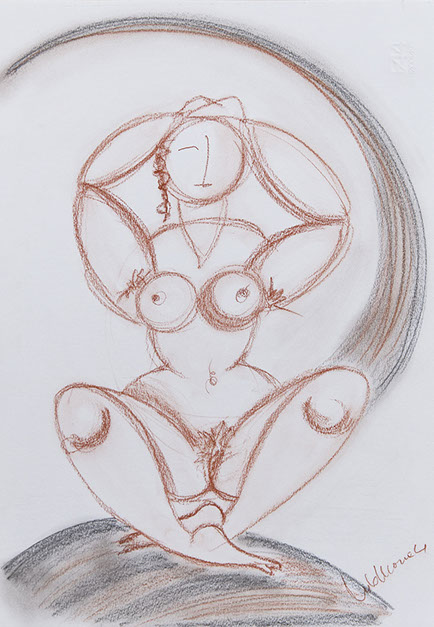 Letizia, lo, monaco, quadri, arte, disegno, acquarello, pennarelli, artista, siciliano, siciliana, donna, palermo, nuccio, mula, critica