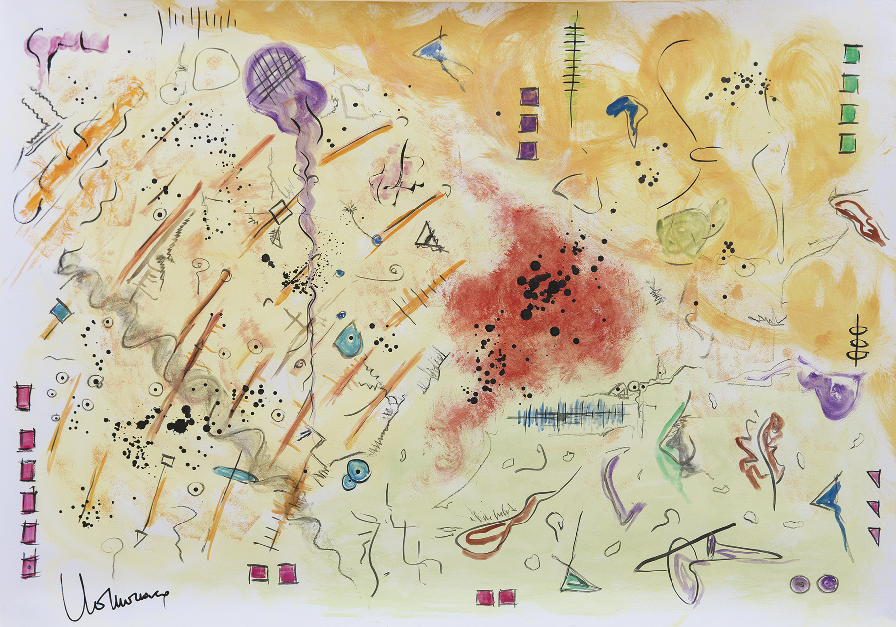 Letizia Lo Monaco Pittrice Siciliana Letizia, lo, monaco, quadri, arte, disegno, acquarello, pennarelli, artista, siciliano, siciliana, donna, palermo, nuccio, mula, critica