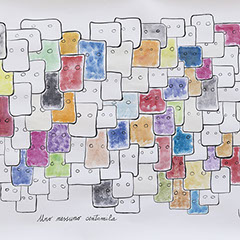 Letizia, lo, monaco, quadri, arte, disegno, acquarello, pennarelli, artista, siciliano, siciliana, donna, palermo, nuccio, mula, critica