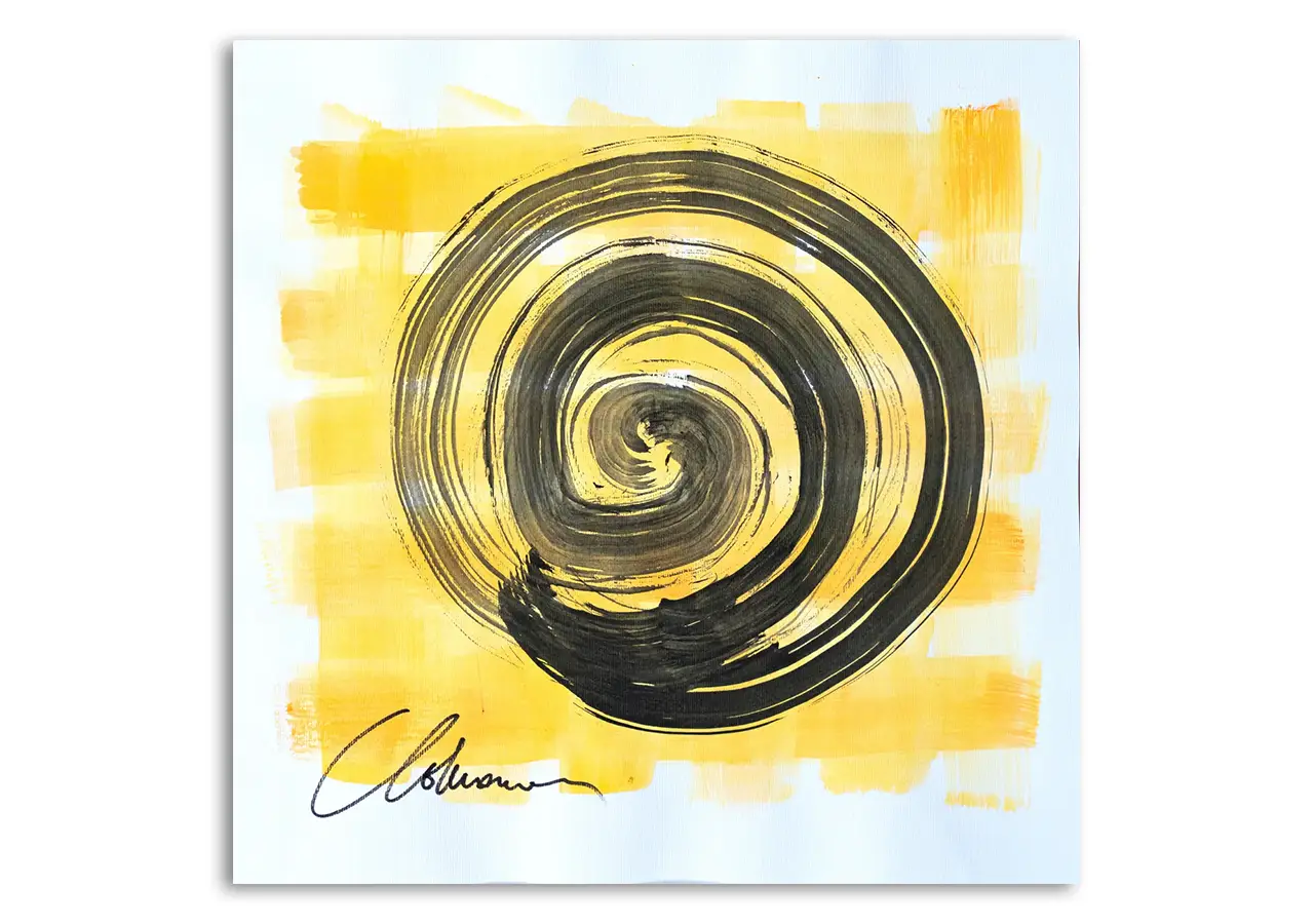 Enso in yellow