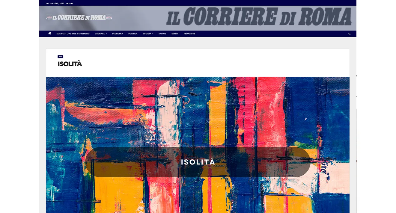 Isolità – Corrierediroma.org
